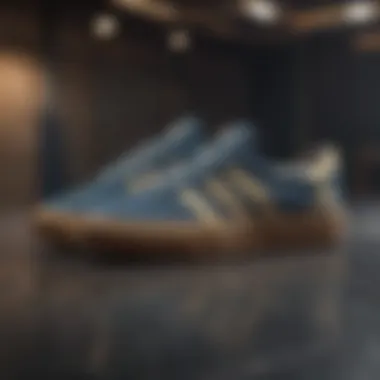 Adidas skate shoes showcasing innovative design