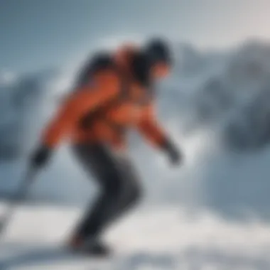 Safety Measures in Extreme Sports During Air Freeze Diagram illustrating the safety precautions in extreme sports under freezing conditions
