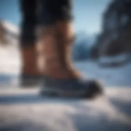 Diverse selection of snow boots showcasing various styles and designs