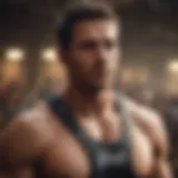 Athlete showcasing cause-driven apparel during an extreme sports event