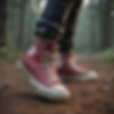 Diverse group engaging in extreme sports while wearing Chuck Taylor Star Hike