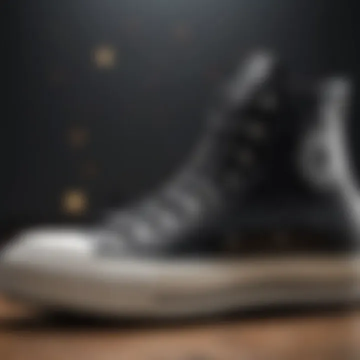 Stylish profile view of Chuck Taylor Star Hike showcasing unique design