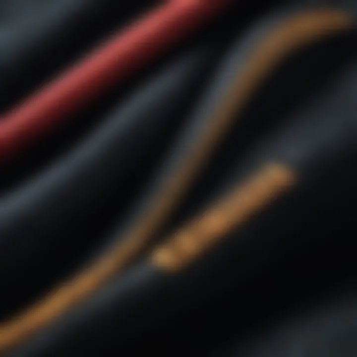 Close-up of premium fabric used in cobra t-shirts