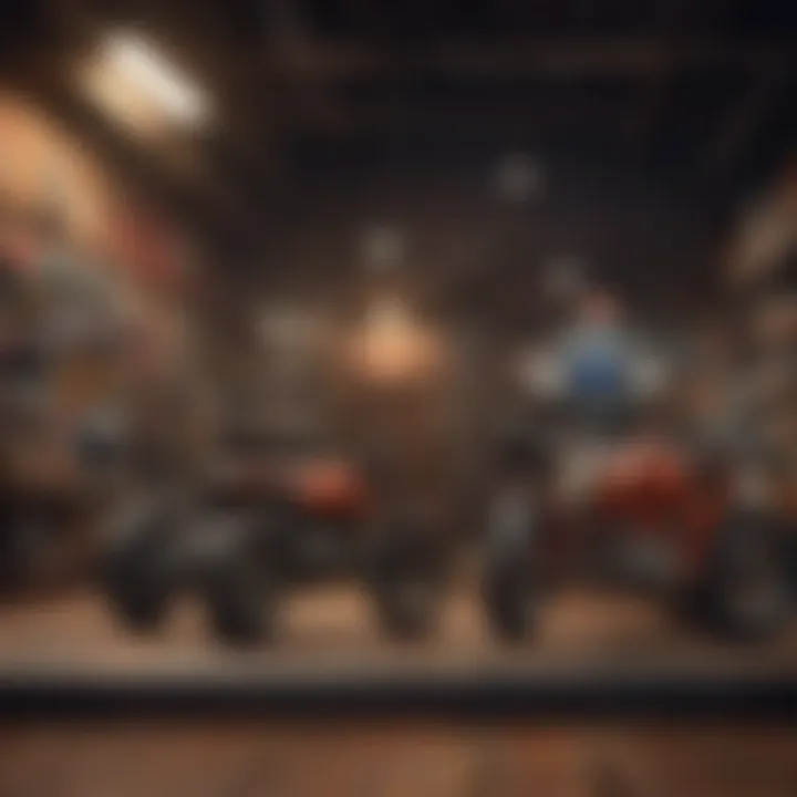 A historical timeline illustrating the evolution of toy machines over the decades.