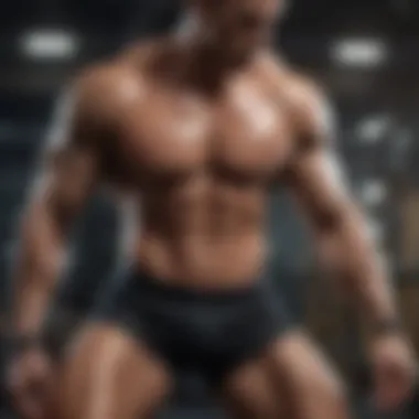 Illustration of muscle groups targeted in full body workouts