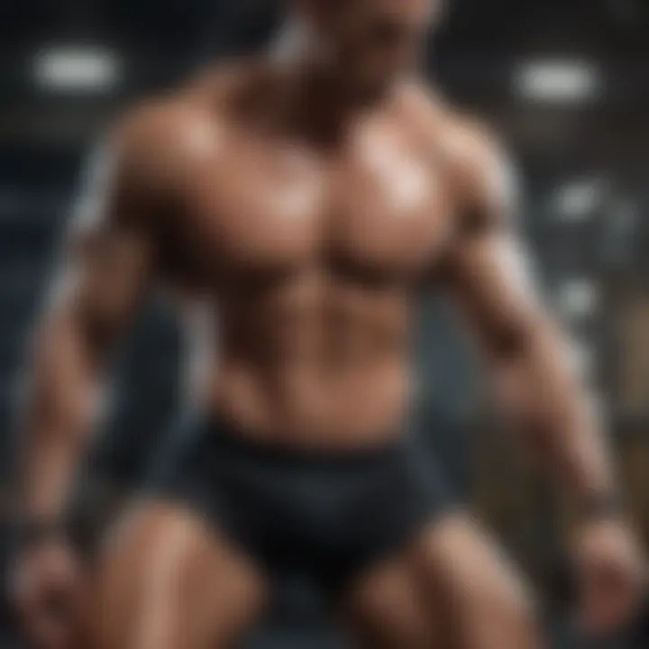 Illustration of muscle groups targeted in full body workouts