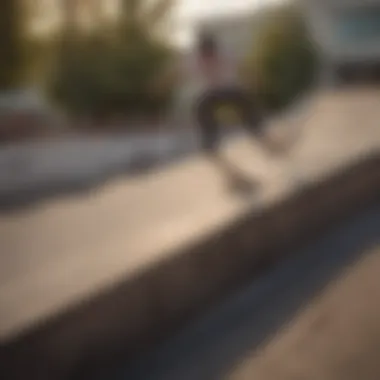 A group of skaters enjoying a masonite ramp during a skateboarding event.