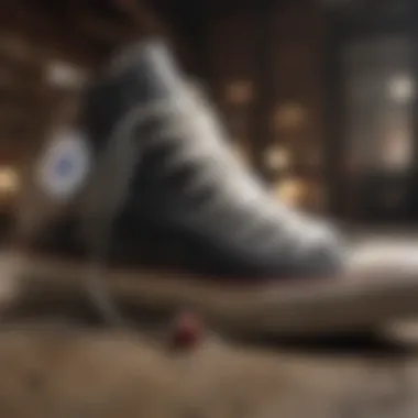 Vintage advertisement highlighting the cultural significance of Converse Chuck Taylor All Star Hi