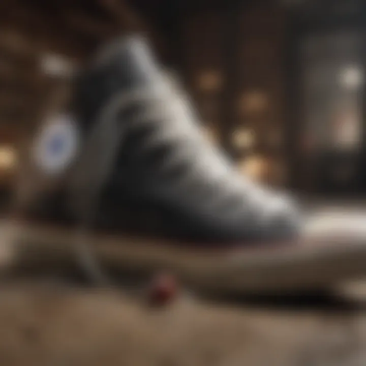Vintage advertisement highlighting the cultural significance of Converse Chuck Taylor All Star Hi