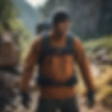 Dakine Backpack in Action Athlete using a Dakine backpack during an extreme sport activity