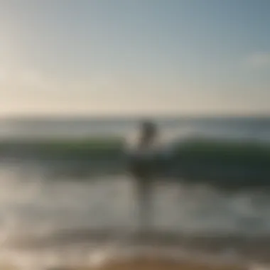 A community gathering celebrating surfing culture with music and food
