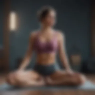 Advanced Yoga Techniques for Lung Capacity Yoga practitioner using advanced techniques to enhance lung capacity