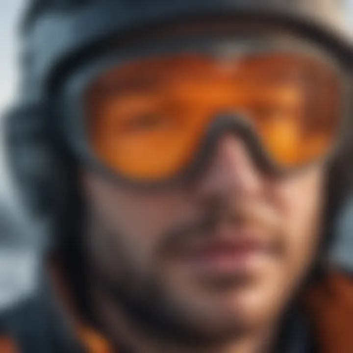 Versatile snow goggles with anti-fog and UV protection features