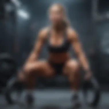 Resistance Training for Strength Athlete performing resistance training with bands