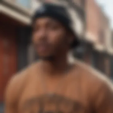 Infographic illustrating market trends for affordable rapper graphic tees.