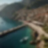 A panoramic view of Alaïa Bay showcasing its stunning landscape and water sports activities