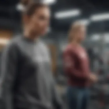 Functionality in Action: Crewnecks for Athletes Athletes wearing crewneck sweatshirts while engaging in extreme sports, illustrating functionality in action.