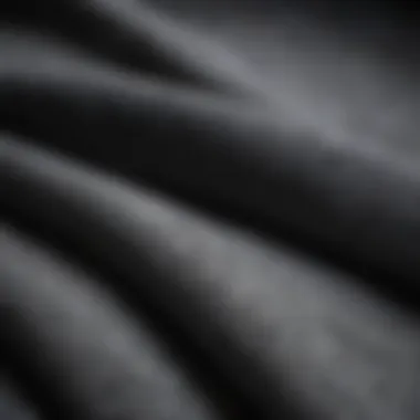 Quality Fabric for Comfort and Durability Close-up of a durable fabric used in crewneck sweatshirts, highlighting quality and comfort.