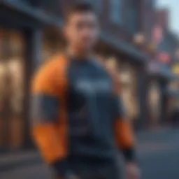 A variety of crewneck sweatshirts in vibrant colors, showcasing their versatility for outdoor activities.