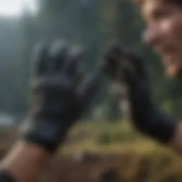 Diverse activities showcasing neoprene gloves in action