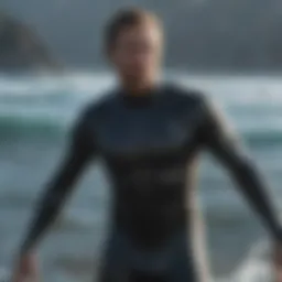 Diverse materials used in wetsuits