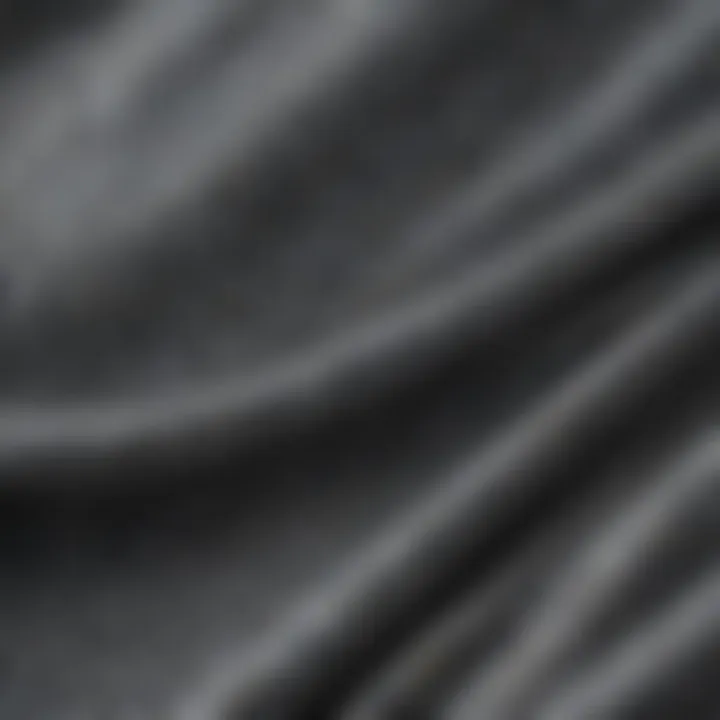 Close-up of fabric texture showcasing breathable material used in XL shirts for extreme sports.