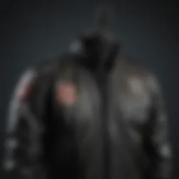 Classic Members Only bomber jacket design showcasing its unique features