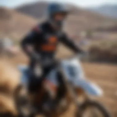 Community Engagement at Perris Motocross A bustling community event at Perris Motocross, highlighting local involvement