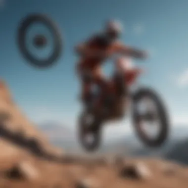 Dynamic PSD draws showcasing extreme sports elements