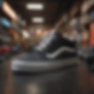 Vans and Extreme Sports Culture Vans sneakers displayed with extreme sports gear