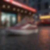 Vans storefront showcasing seasonal sales