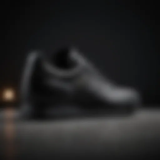 Adidas Samoa All Black sneakers displayed against a minimalist background