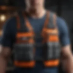 Utility vest showcasing multiple pockets for gear storage