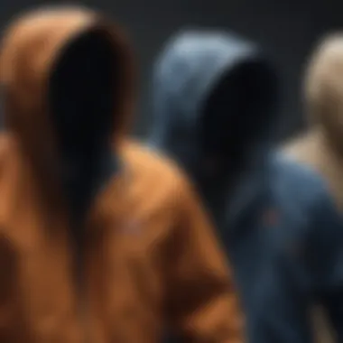 Style Variations of the Dickies Windbreaker Various style options of the Dickies Windbreaker displayed