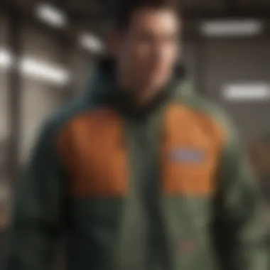 User Feedback on the Dickies Windbreaker User feedback illustrated through quotes and ratings about the Dickies Windbreaker