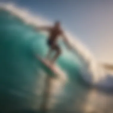 Defining Style: Jamie O'Brien's Unique Approach to Surfing Jamie O'Brien showcasing his signature surf style