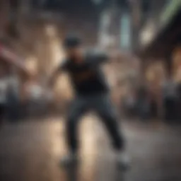 Dynamic street dance performance showcasing diverse styles
