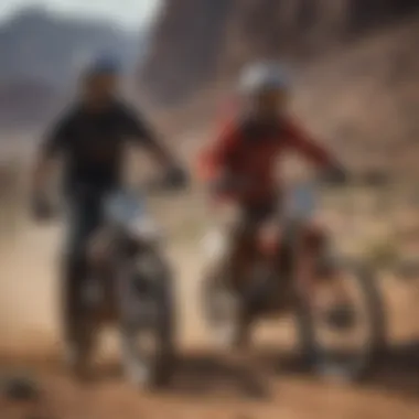 Competitive Edge: Gooring Bros at the Forefront of Extreme Sports Gooring Bros at a competitive extreme sports event