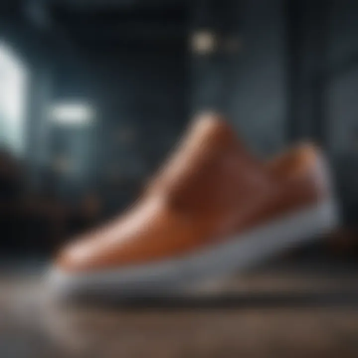 Environmentally friendly materials used in leather Nike Janoski production