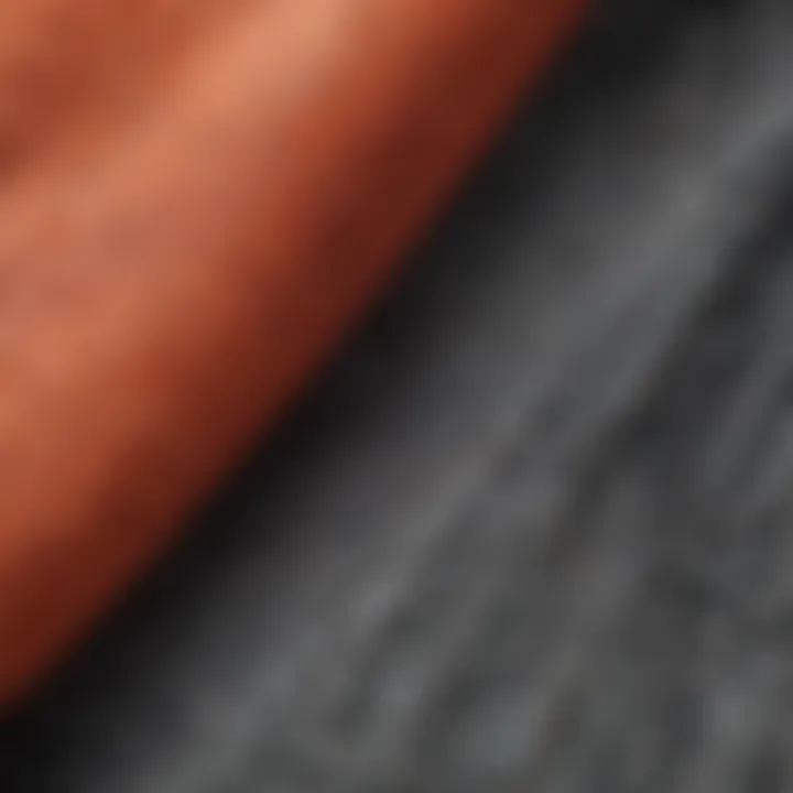 Close-up of the fabric texture of the Patagonia Mainstay Tee