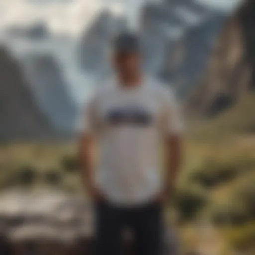 Patagonia Mainstay Tee showcased in a natural setting