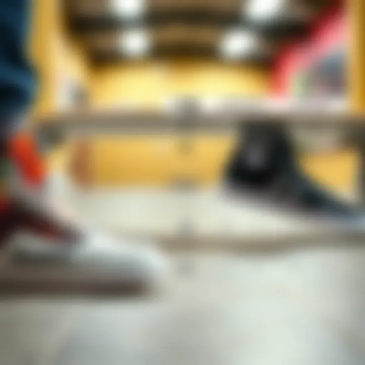 Comparing Leading Skateboard Shoe Brands A comparison chart showcasing popular skateboard shoe brands and their offerings