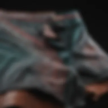 Variety of woven flow shorts in different colors and patterns