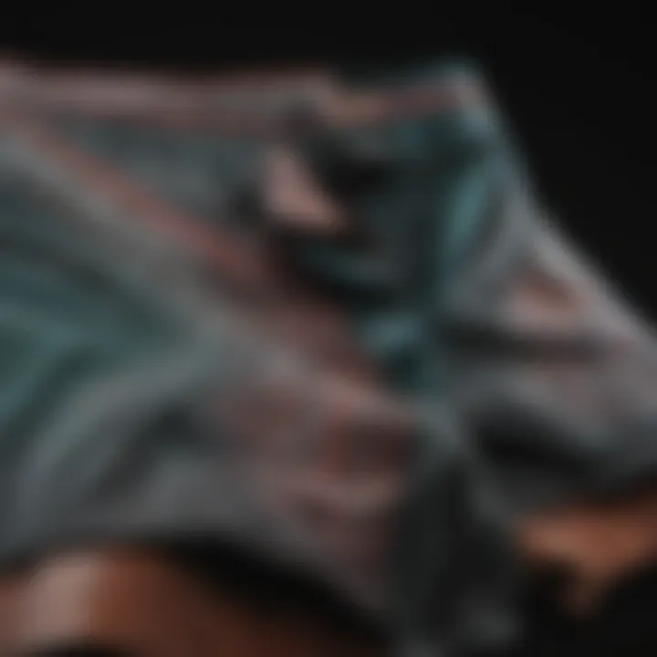 Variety of woven flow shorts in different colors and patterns