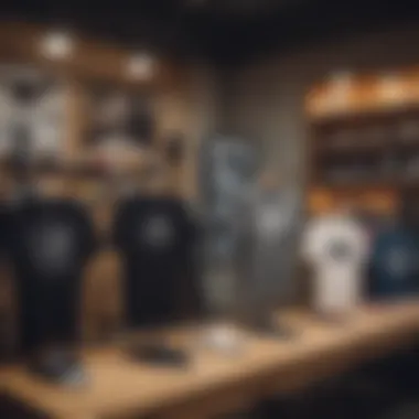 Merchandise Evolution: Zephyr's Influence on Skateboarding Fashion Zephyr skate team merchandise displayed at a pop-up shop