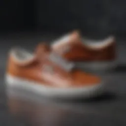 Vans Leather Lowland CC showcasing sleek design