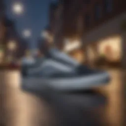 Vans low-cut sneaker in an urban setting