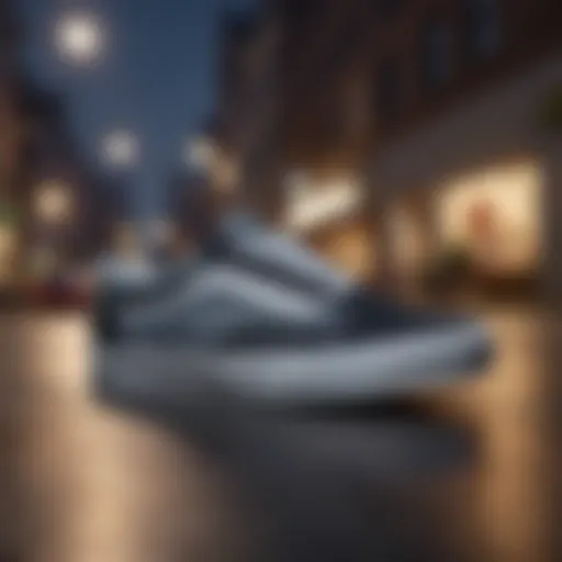 Vans low-cut sneaker in an urban setting