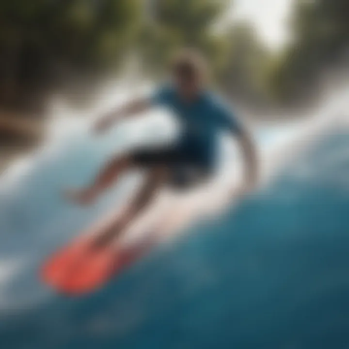 Safety measures and equipment utilized in flowrider surfing