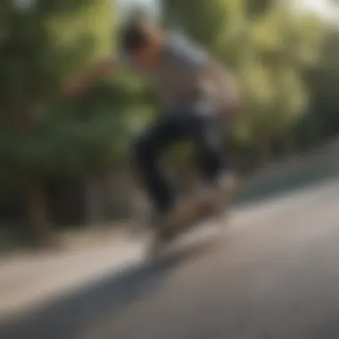 Dramatic scene from Hardflip showcasing the thrill of skateboarding